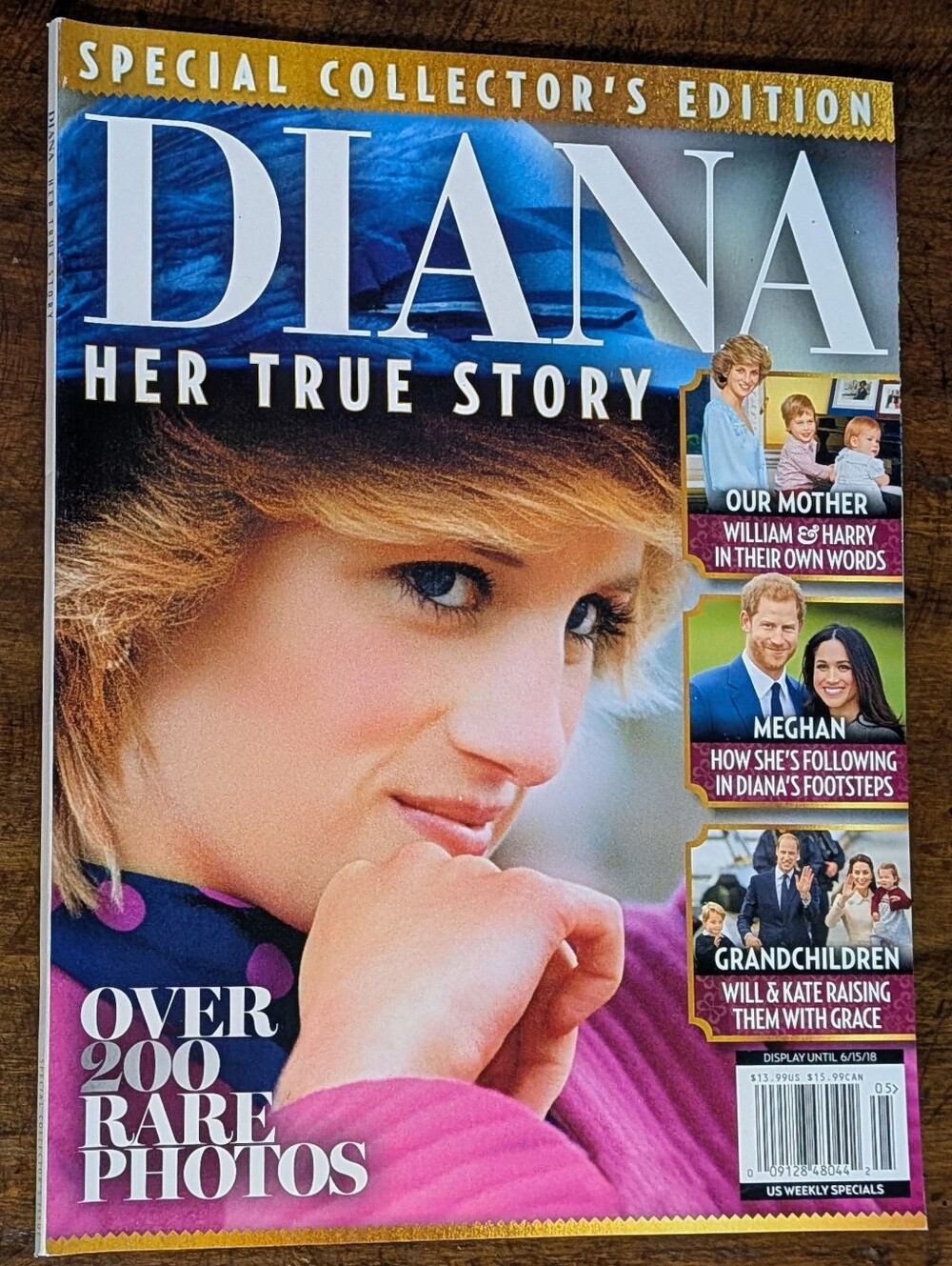 Princess Diana Her True Story US Weekly Special Collectors Edition Magazine 2018